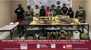  FUERZAS DE SEGURIDAD DETIENEN A SIETE HOMBRES ARMADOS EN VALLE DE LA TRINIDAD   