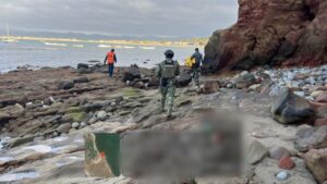  Marina asegura producto pesquero irregular, en Baja California