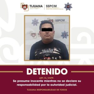  Detiene Policía Municipal a sujeto por violencia contra la mujer y lesiones