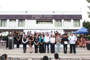  Asiste alcalde Abdiel Gutiérrez Coronado a Festival de Orquesta Infantil y Juvenil