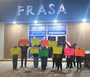 Familias de Colinas de La Presa culpan a Frasa por falta de agua   