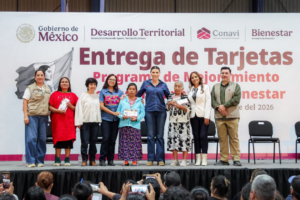  ENTREGAN TARJETAS PARA EL MEJORAMIENTO DE VIVIENDA EN ENSENADA Y SAN QUINTÍN GOBIERNO DE BAJA CALIFORNIA Y FEDERACIÓN